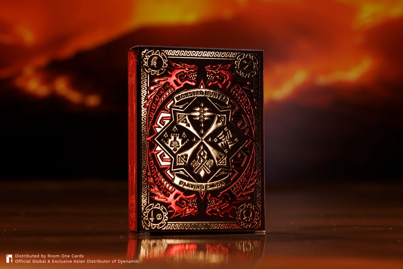 Monster Hunter Playing Cards - Collectors Edition Red · Monster Hunter Playing Cards - Collectors Edition Red · 01