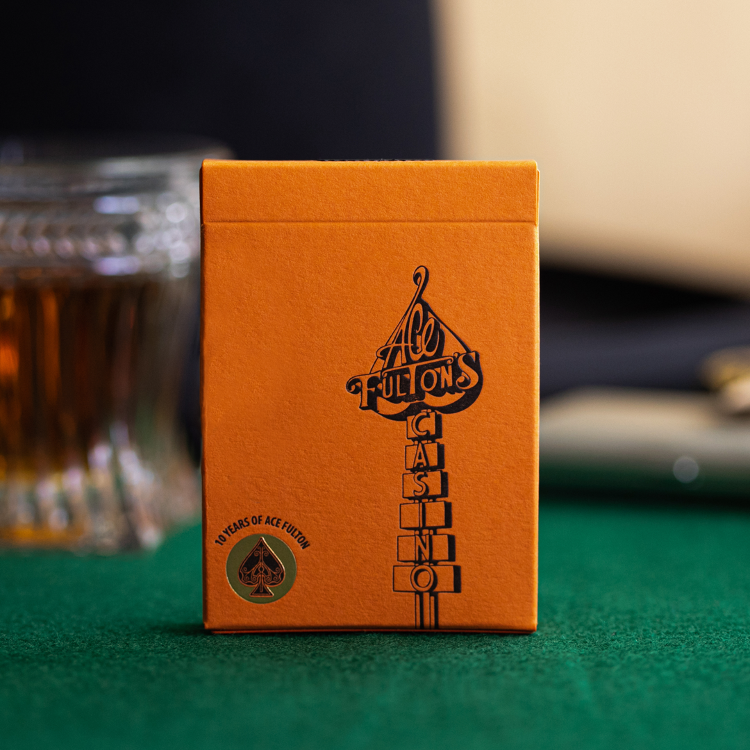 10 Years of Ace Fulton's Playing Cards · Orange (Cambric Finish) / Standard Edition · 10 Years of Ace Fulton's Playing Cards · Orange (Cambric Finish) / Standard Edition · 官方图片