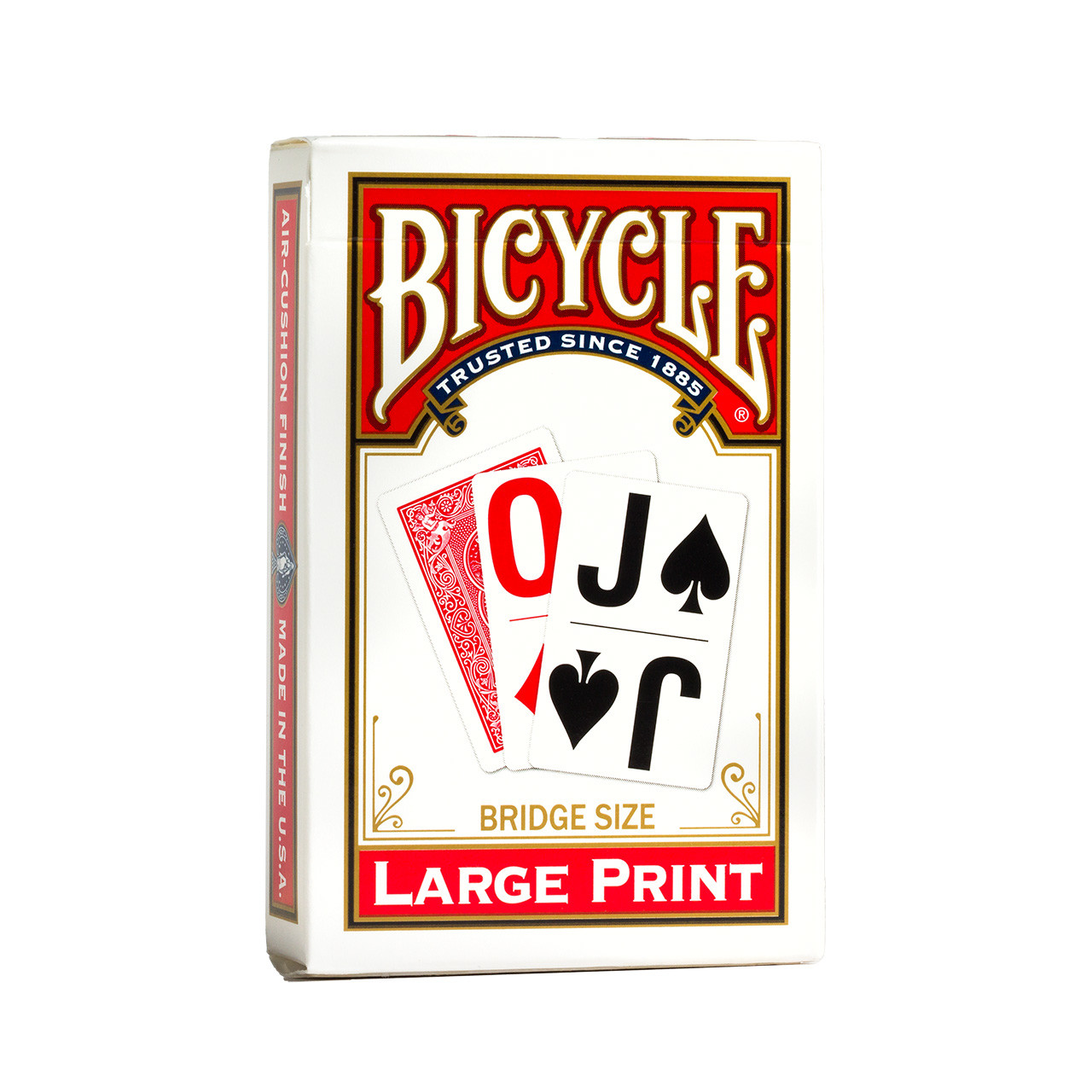 Bridge Large Print Playing Cards, Red · Bridge Large Print Playing Cards, Red · 官方产品图片
