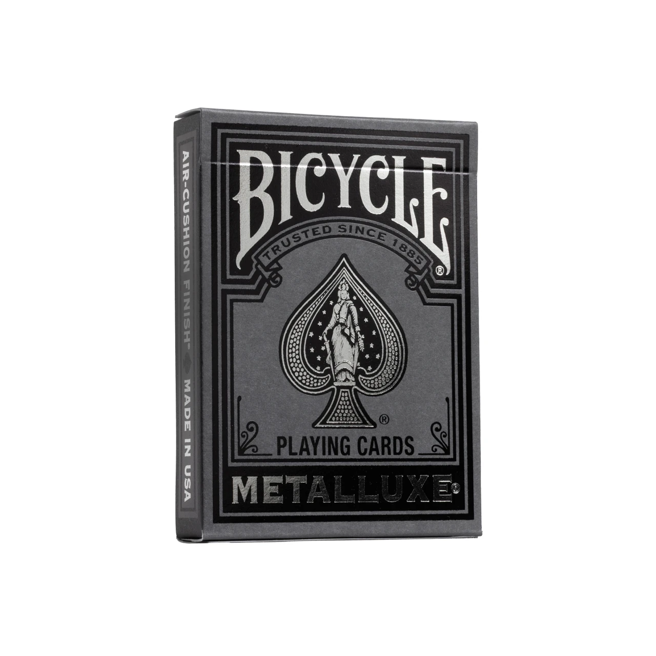 Black and Silver Metalluxe Playing Cards · Black and Silver Metalluxe Playing Cards · 官方图片