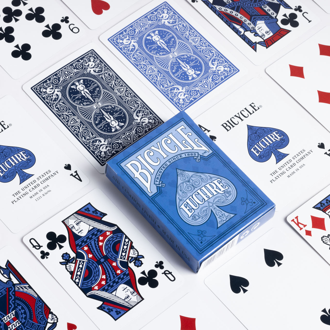 Euchre Playing Cards · Light Blue · Euchre Playing Cards · Light Blue · 官方产品图片