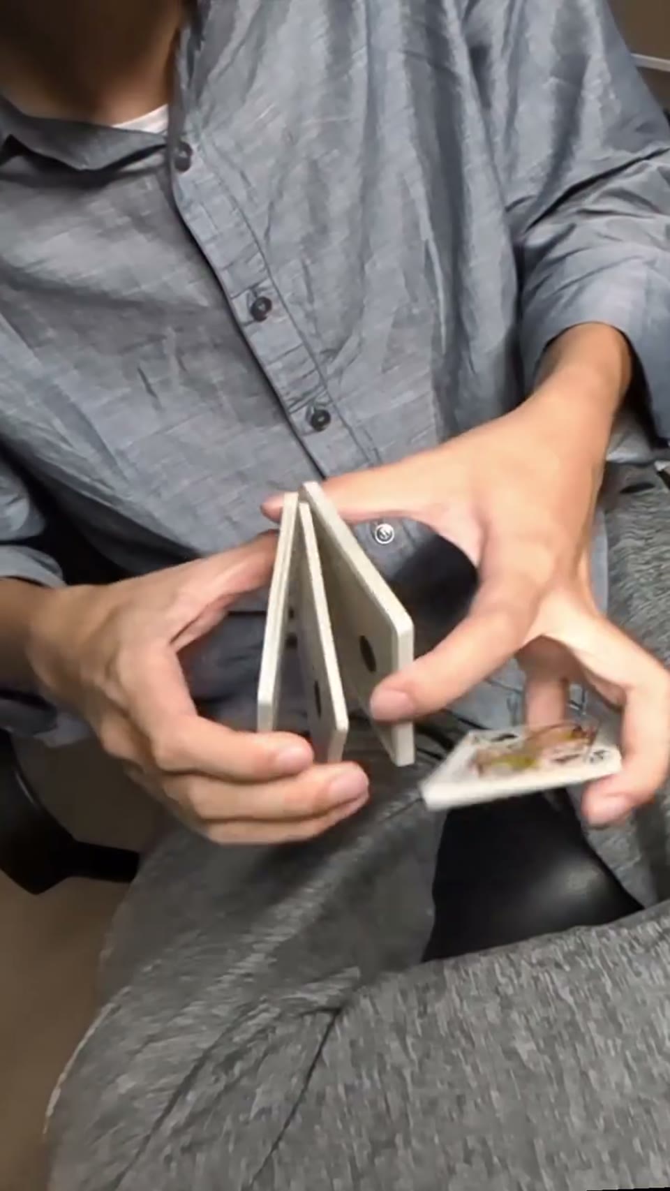 #カーディストリー #cardistry · 视频画面