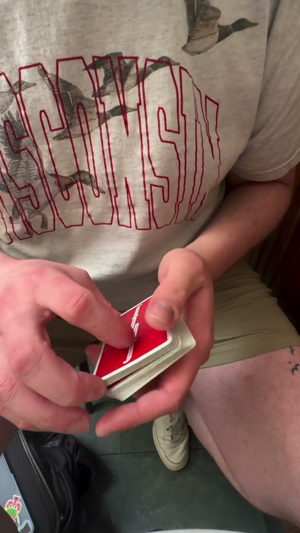 Four cuts, uncut #cardistry · 视频画面