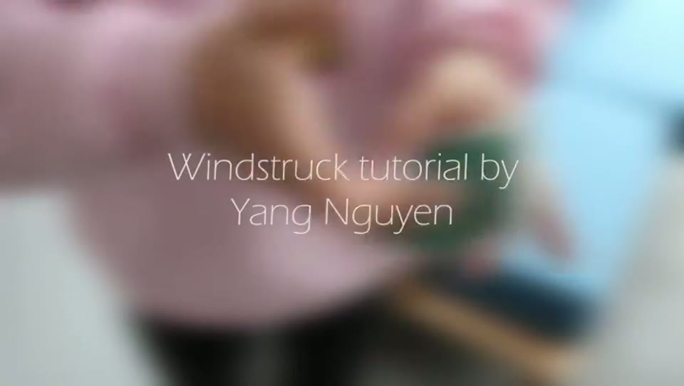 Quick tutorial for a stunning one card twirl called Windstruck by Yang N · 视频画面