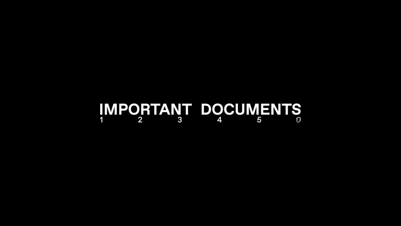 IMPORTANT DOCUMENTS · 视频画面