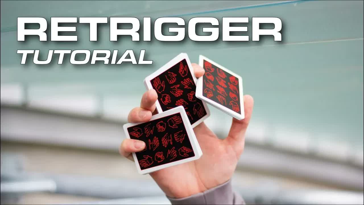 Cardistry Tutorial — RETRIGGER by Oliver Sogard · 视频画面