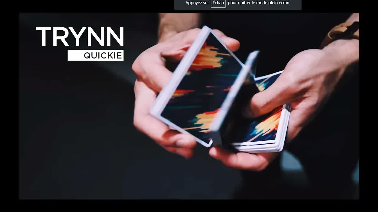 Tutorial: TRYNN by Ladislas Toubart | Quickie | Cardistry Touch · 视频画面