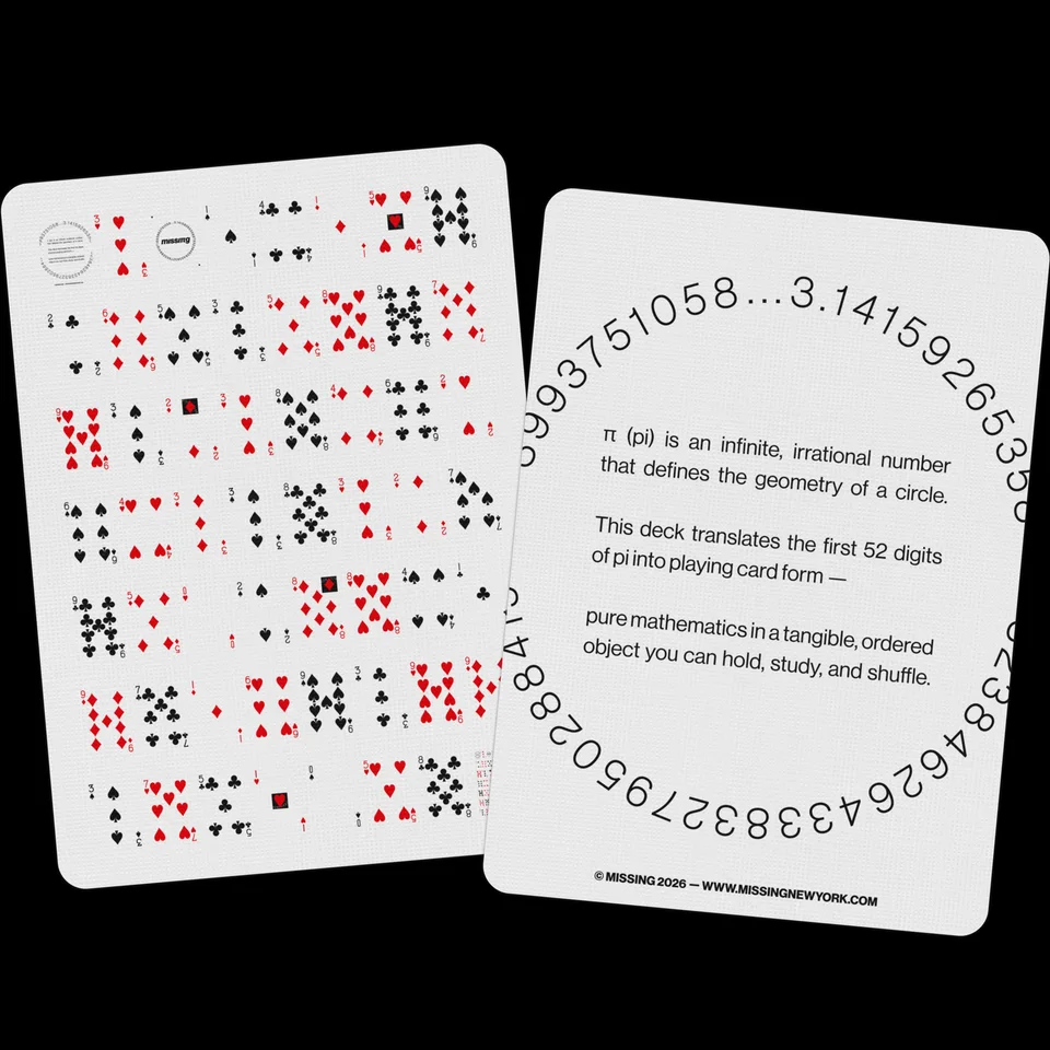 PI PLAYING CARDS · PI PLAYING CARDS · 03