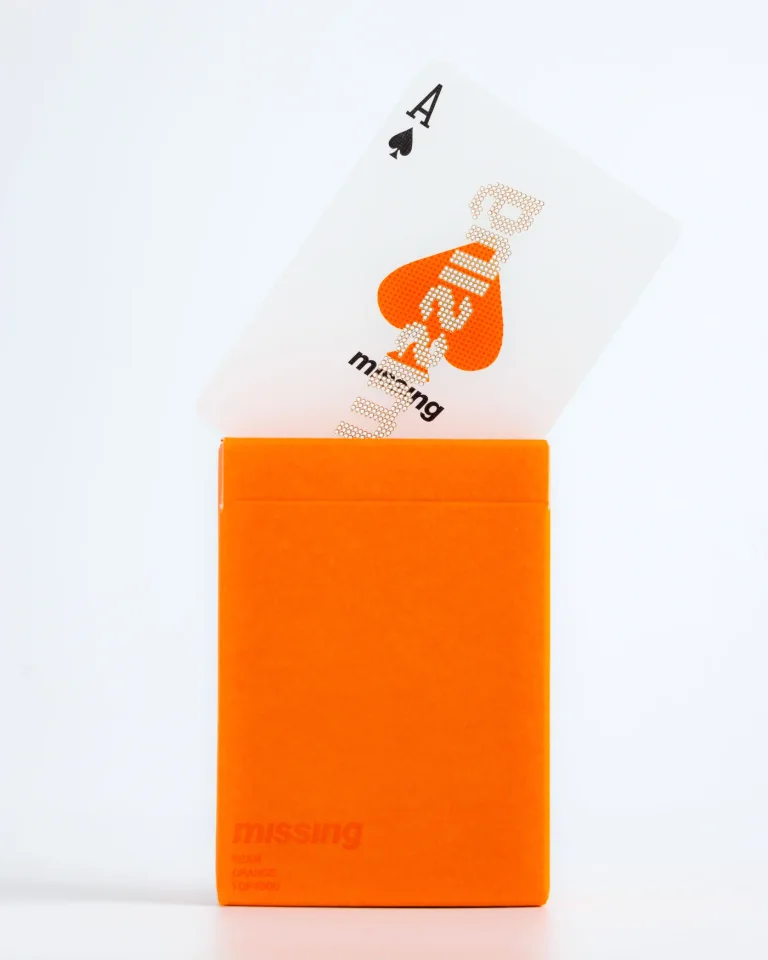 BEAM PLAYING CARDS - ORANGE · BEAM PLAYING CARDS - ORANGE · 牌盒与牌面