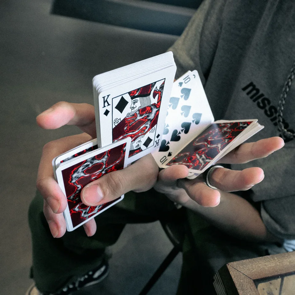 FRACTAL PLAYING CARDS - CARMINE · FRACTAL PLAYING CARDS - CARMINE · 02