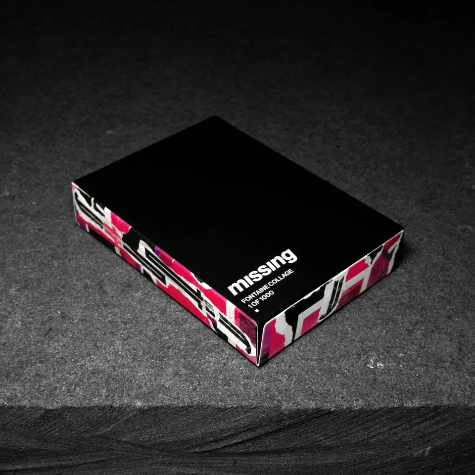 Missing Fontaine · FONTAINE COLLAGE PLAYING CARDS · 03