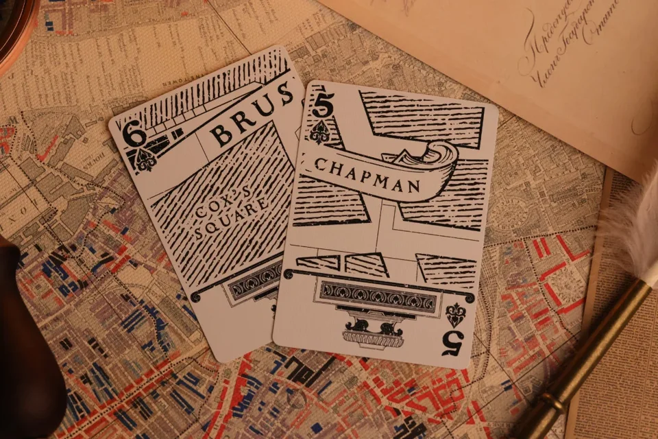 Jack the Ripper & Sherlock Holmes Playing Cards | Skewer Edition · Jack the Ripper & Sherlock Holmes Playing Cards | Skewer Edition · 03