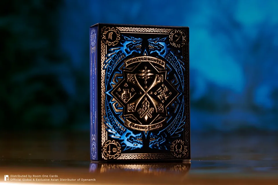 Monster Hunter Playing Cards - Collectors Edition Blue · 纸牌图片