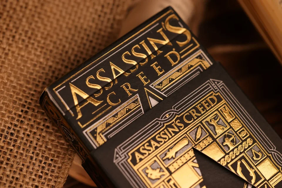 *BACKORDER* Assassin's Creed Legacy Playing Cards - BLACK HIDDEN BLADE Edition · *BACKORDER* Assassin's Creed Legacy Playing Cards - BLACK HIDDEN BLADE Edition · 03