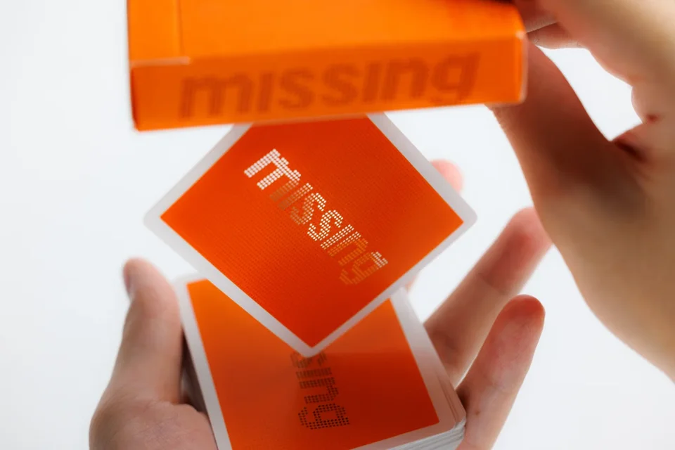 Beam Playing Cards - Orange · Beam Playing Cards - Orange · 02