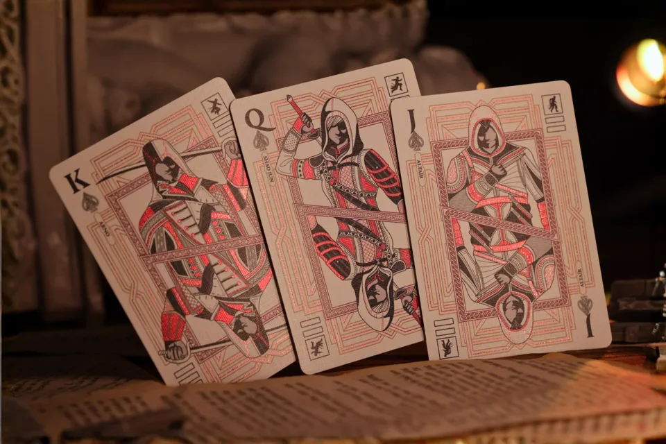 Assassin's Creed Legacy Ver. II Playing Cards - Garnet Hidden Blade Edition · Assassin's Creed Legacy Ver. II Playing Cards - Garnet Hidden Blade Edition · 03