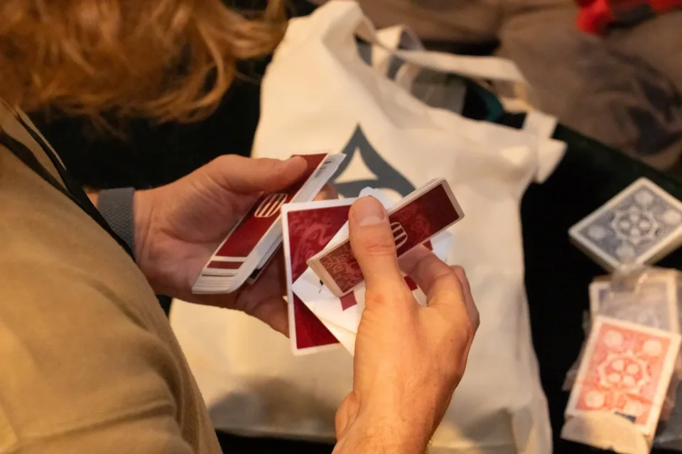 Smoke and Mirrors Playing Cards - Mirror Flower · Smoke and Mirrors Playing Cards - Mirror Flower · 02