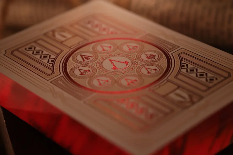 Assassin's Creed Legacy Ver. II Playing Cards - Garnet Signature Edition · Assassin's Creed Legacy Ver. II Playing Cards - Garnet Signature Edition · 03