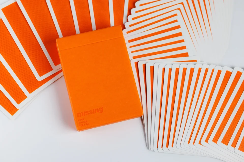 Beam Playing Cards - Orange · 纸牌图片