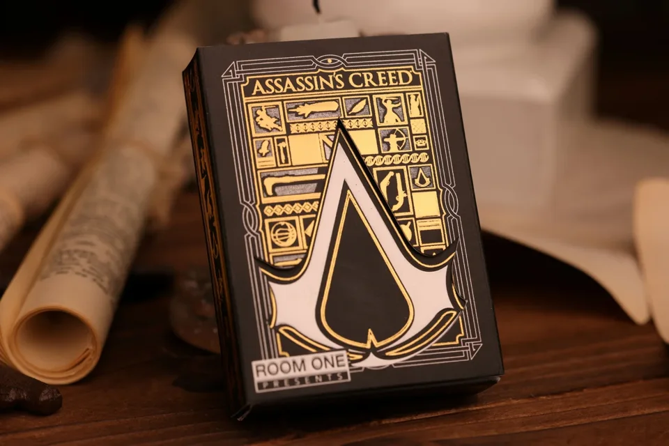 *BACKORDER* Assassin's Creed Legacy Playing Cards - BLACK HIDDEN BLADE Edition · *BACKORDER* Assassin's Creed Legacy Playing Cards - BLACK HIDDEN BLADE Edition · 02