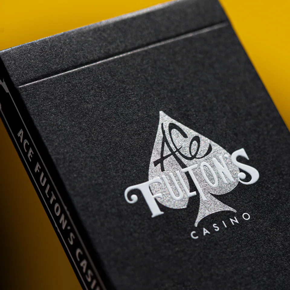 10 Years of Ace Fulton's Playing Cards · Vintage Black (Ivory Finish) / Standard Edition · 纸牌图片