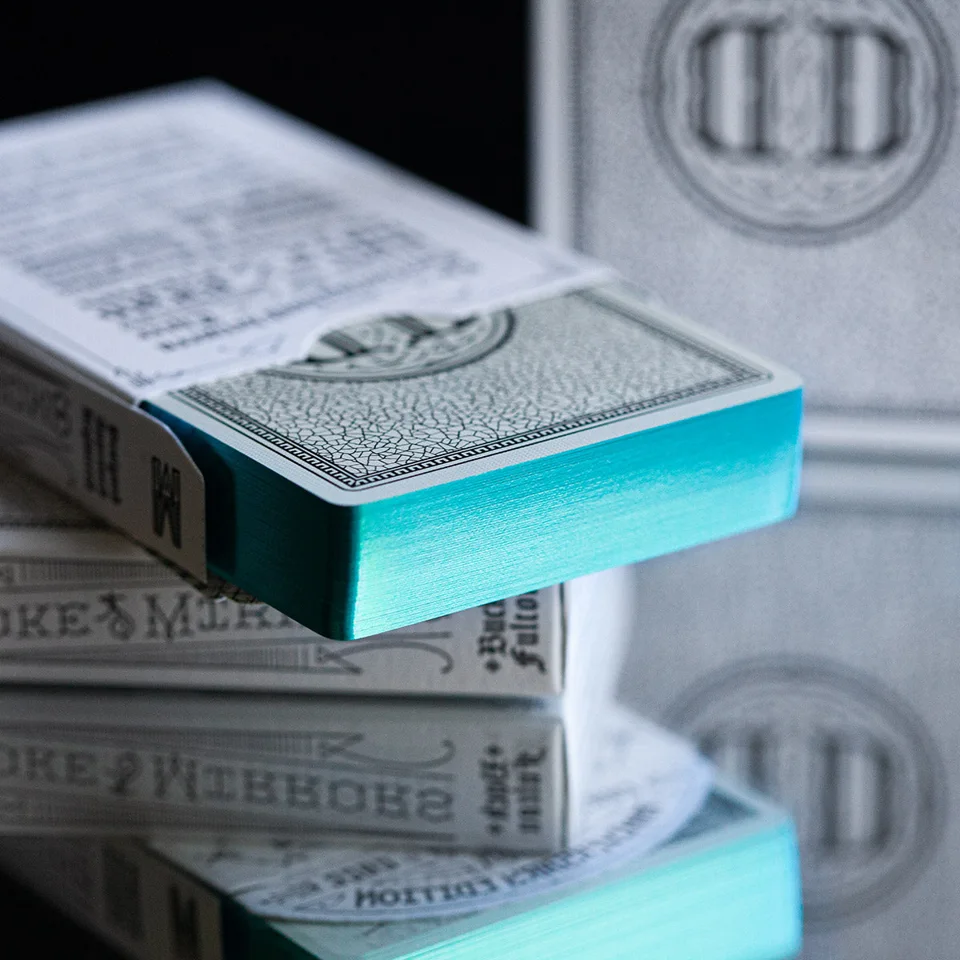 Smoke & Mirrors Anniversary Edition: Gilded · Smoke (White Deck) / Blue · 纸牌图片