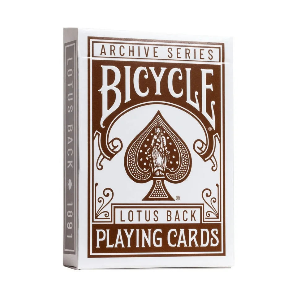 Archive Series - Lotus Back 1891 · Brown · 纸牌图片