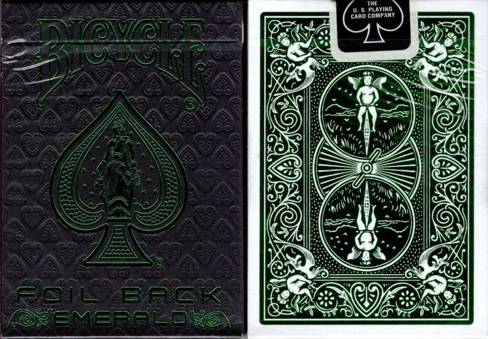 Foil Back · Emerald (white border) · 纸牌图片