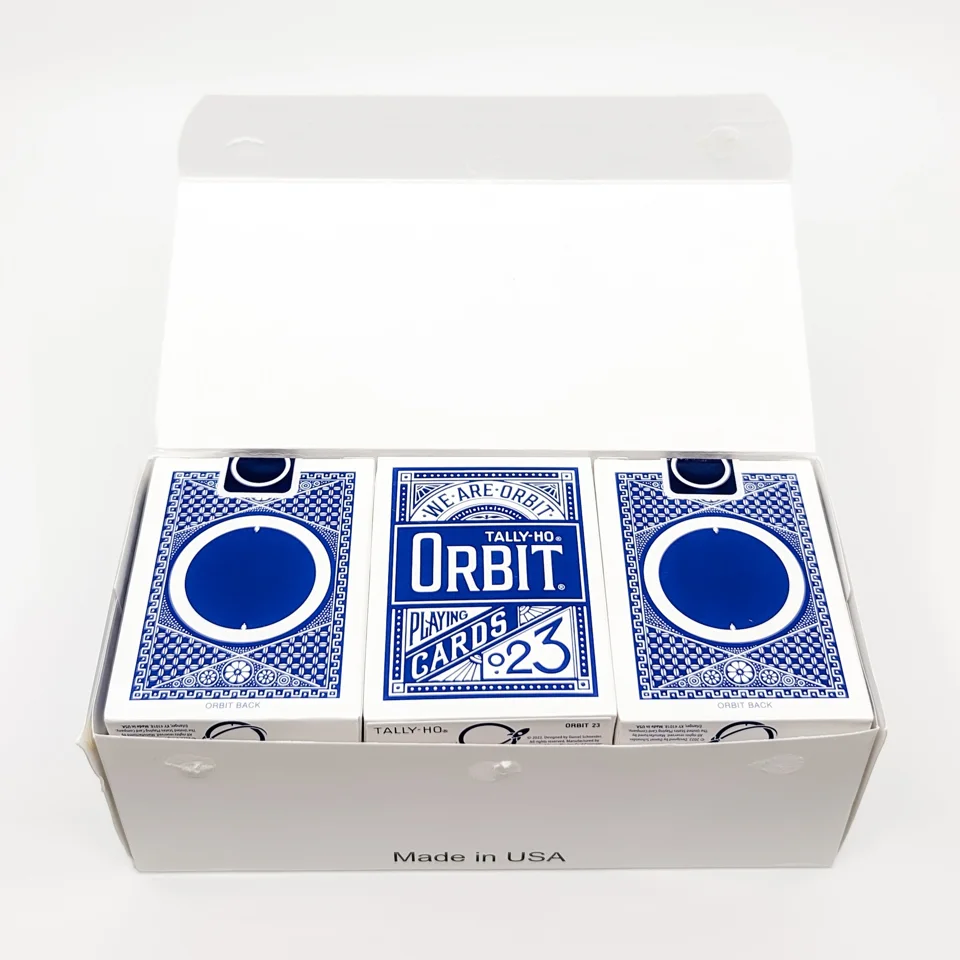 Orbit X Tally-Ho (Red/Blue) Edition · BLUE · 纸牌图片