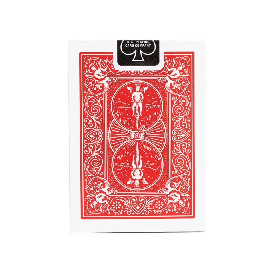 807 Rider Back Playing Cards, Red · 807 Rider Back Playing Cards, Red · 官方图片
