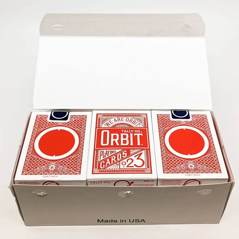 Orbit X Tally-Ho (Red/Blue) Edition · RED · 纸牌图片