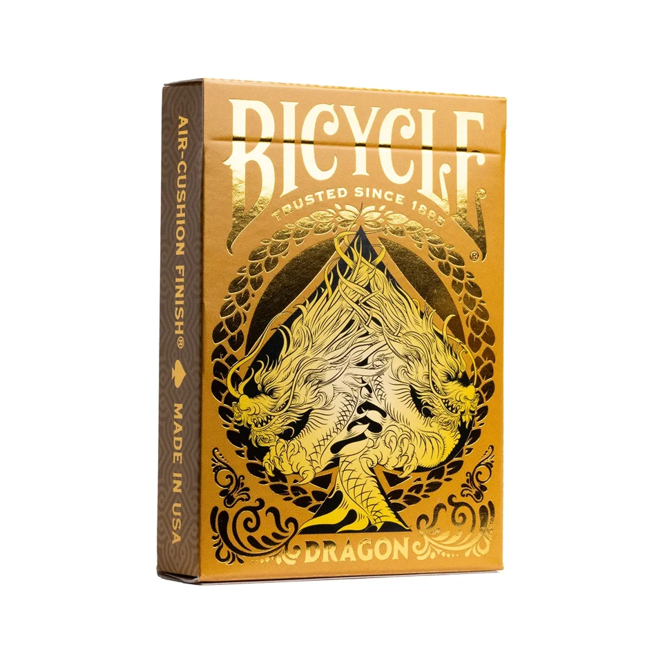 Gold Dragon Playing Cards · 纸牌图片