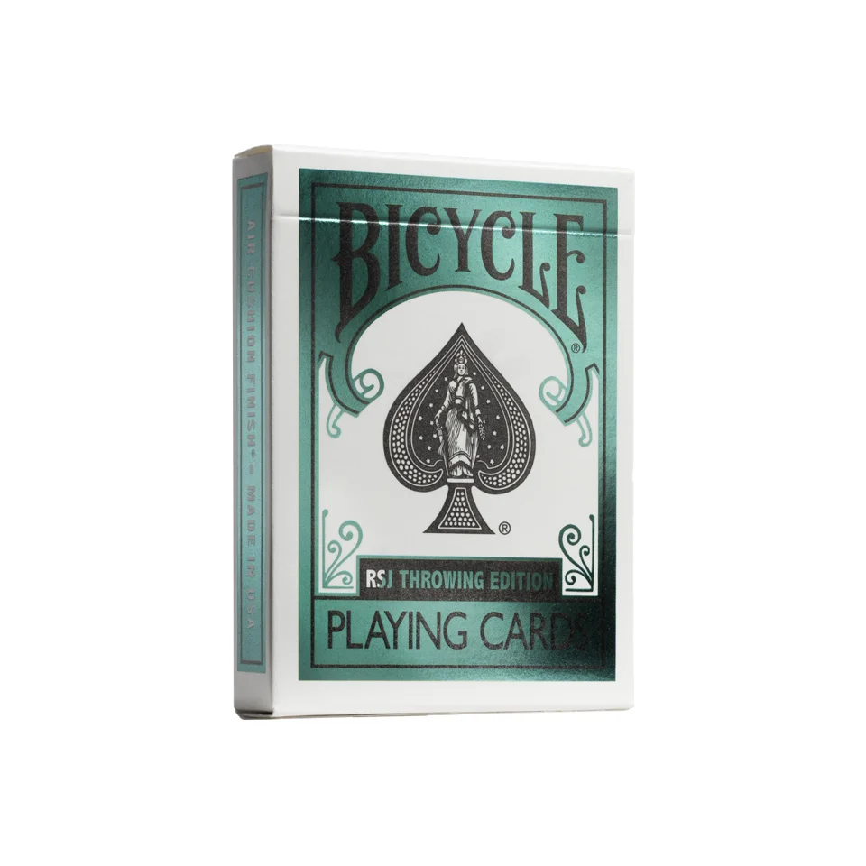 Rick Smith Jr Playing Cards  Aqua, Throwing Edition · 纸牌图片