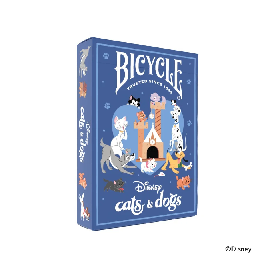 Disney Cats and Dogs Inspired Playing Cards · 纸牌图片