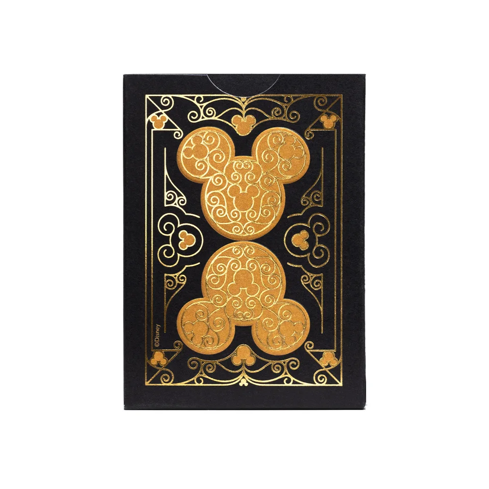 Disney Mickey Mouse Inspired Black and Gold Playing Cards · Disney Mickey Mouse Inspired Black and Gold Playing Cards · 官方图片