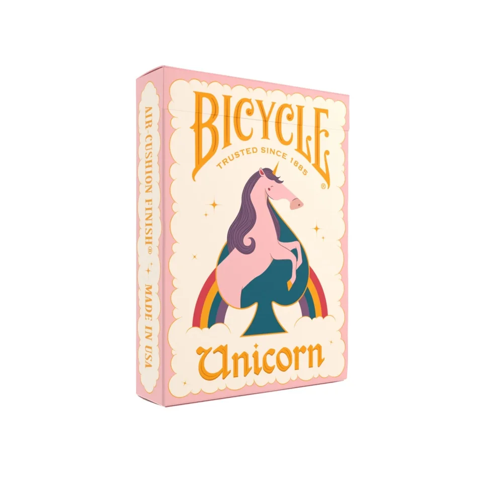 Pink Unicorn Playing Cards · 纸牌图片