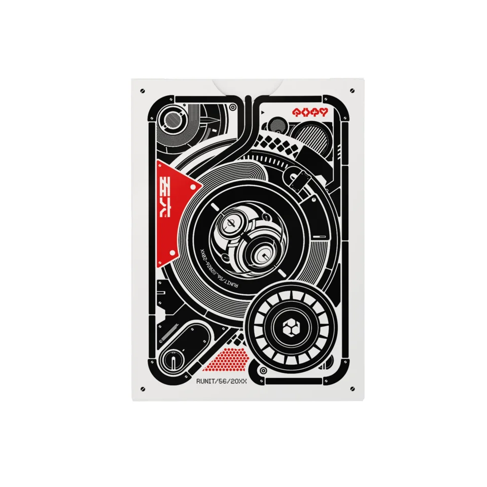 Machine 56 Playing Cards, White Edition · Machine 56 Playing Cards, White Edition · 官方图片