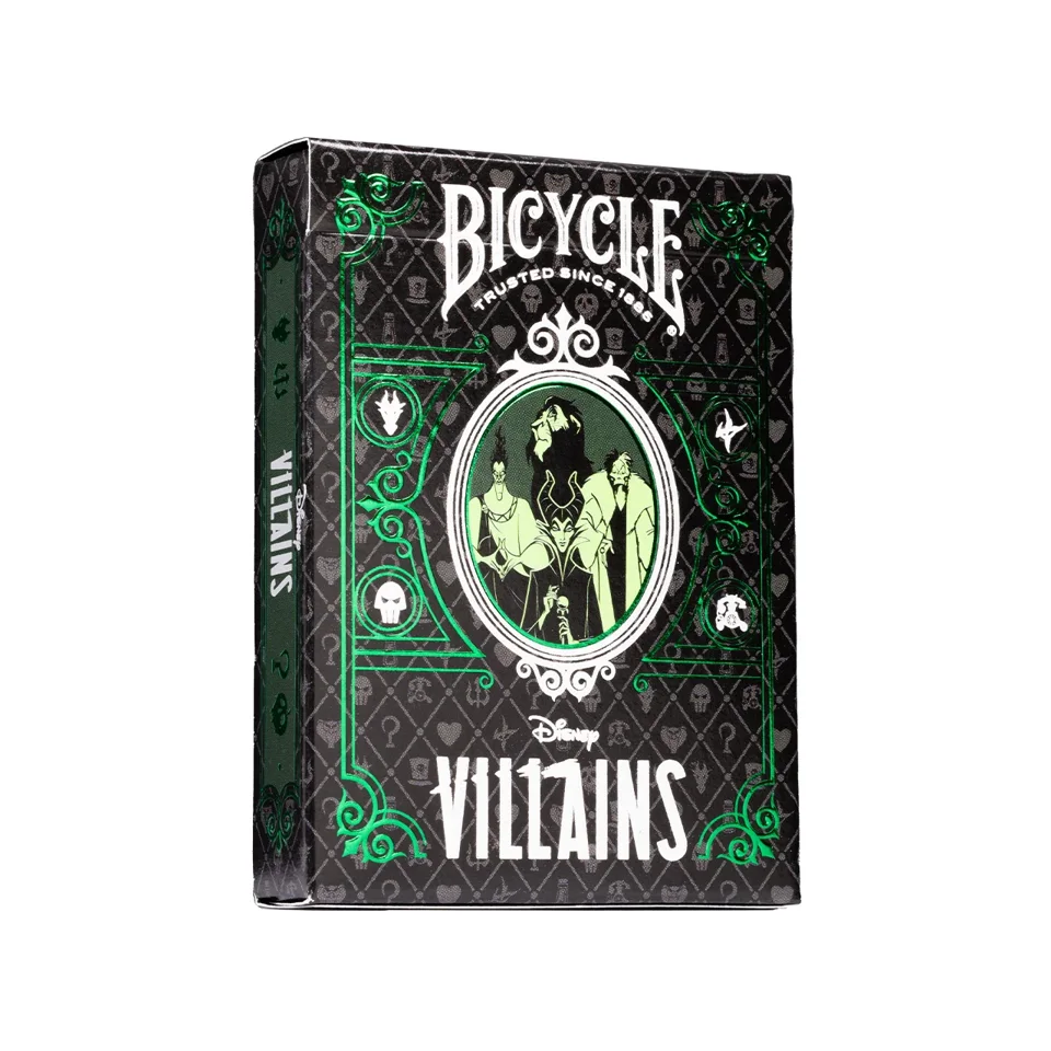 Disney Villains Inspired Playing Cards, Green · 纸牌图片