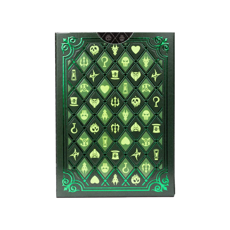 Disney Villains Inspired Playing Cards, Green · Disney Villains Inspired Playing Cards, Green · 官方图片