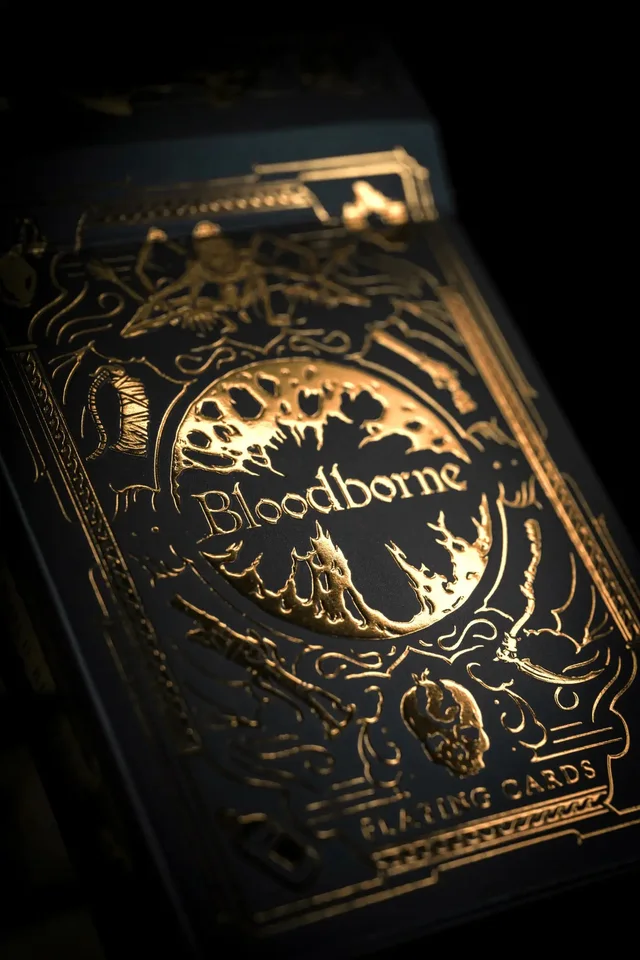 Bloodborne Playing Cards - Gold Edition · 纸牌图片